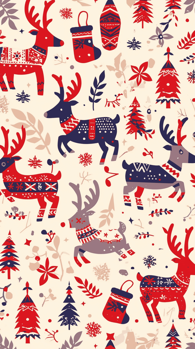Christmas Design 342 original repeating artwork