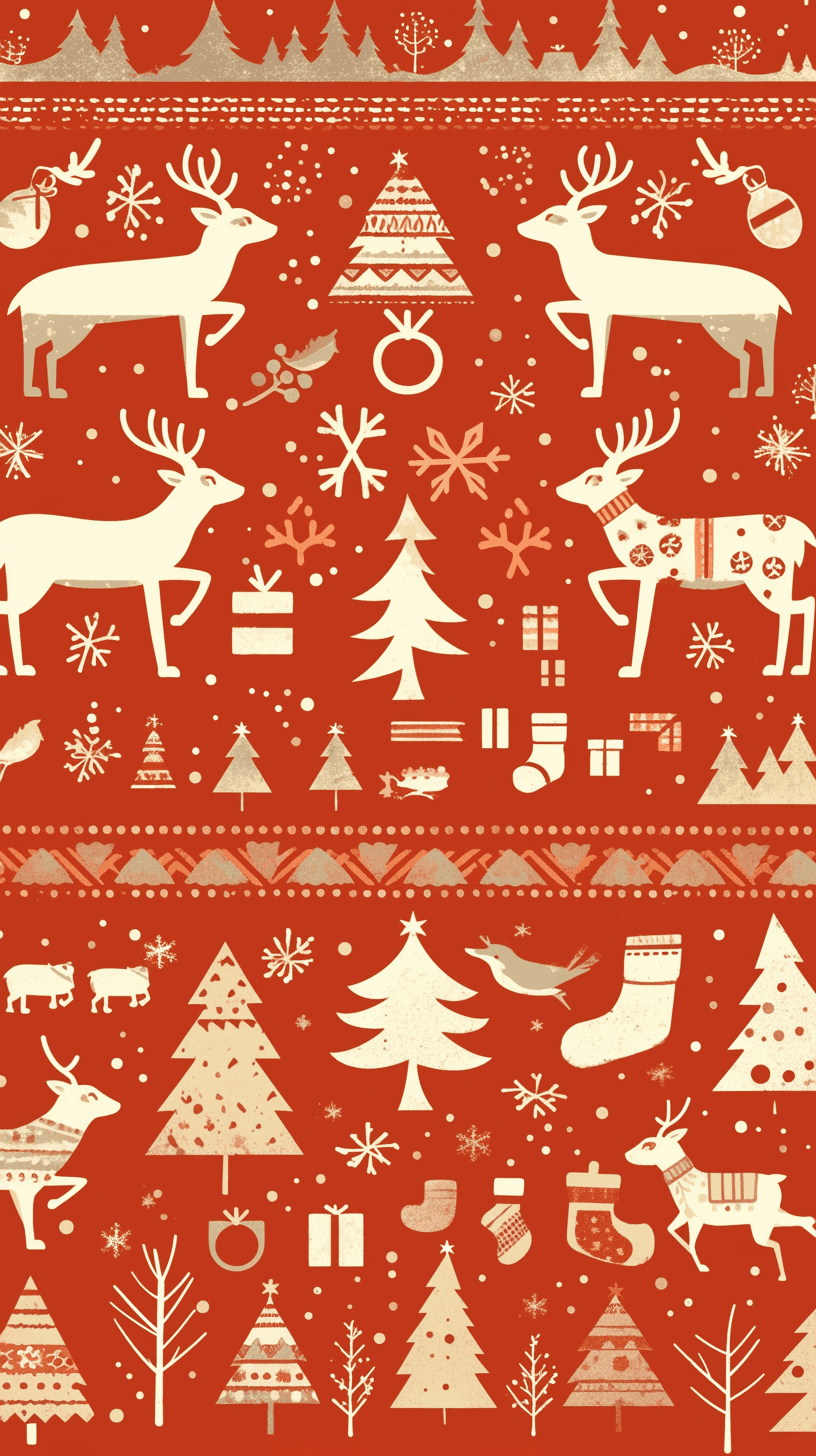 Christmas Design 014 original repeating artwork