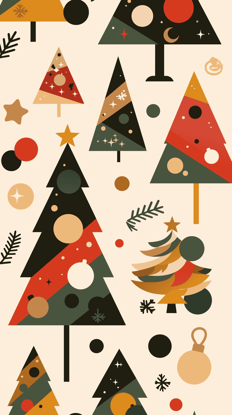 Christmas Christmas Tree 182 original repeating artwork