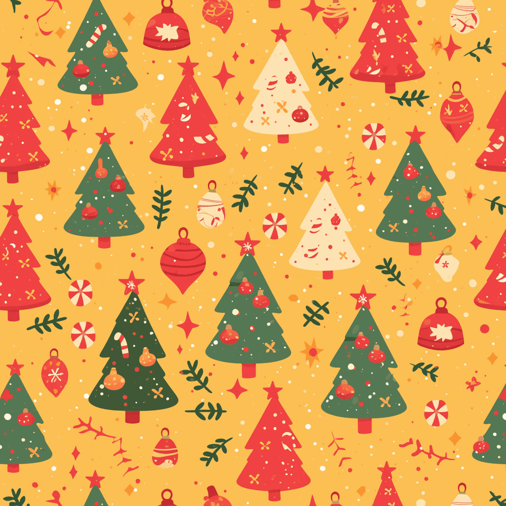 Christmas Tree 192 original repeating artwork