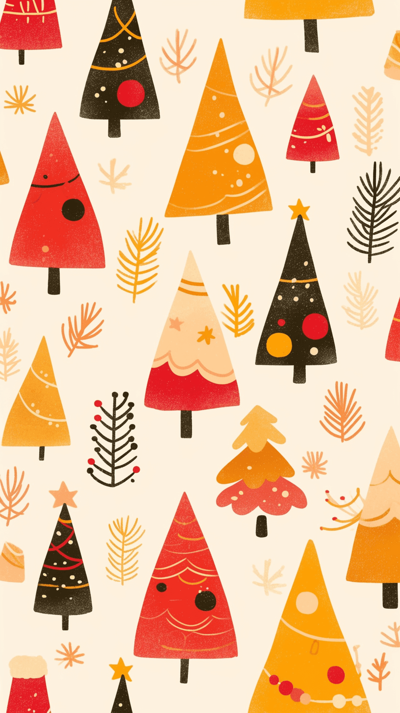Christmas Tree 118 original repeating artwork