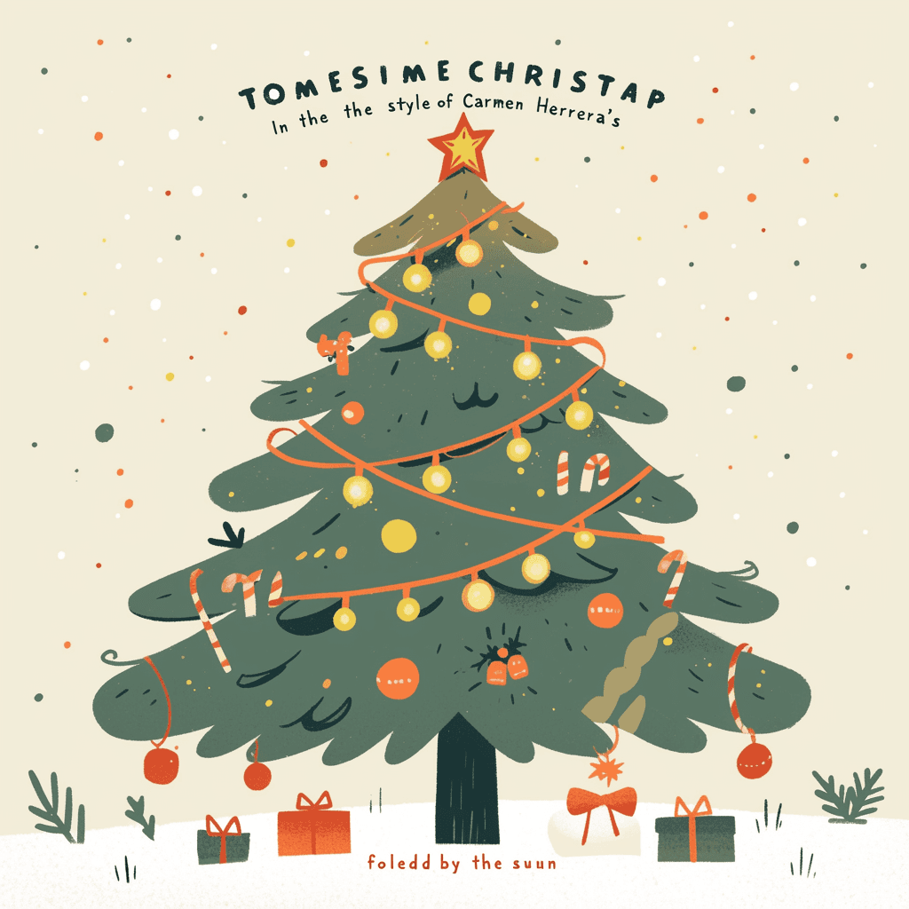 Christmas Tree 676 original repeating artwork