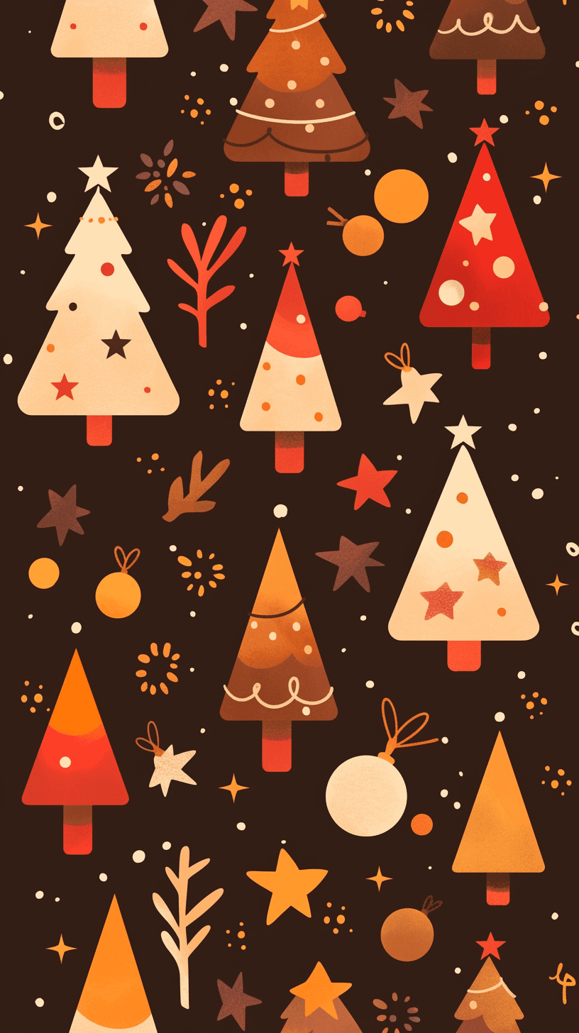 Christmas Tree 310 original repeating artwork