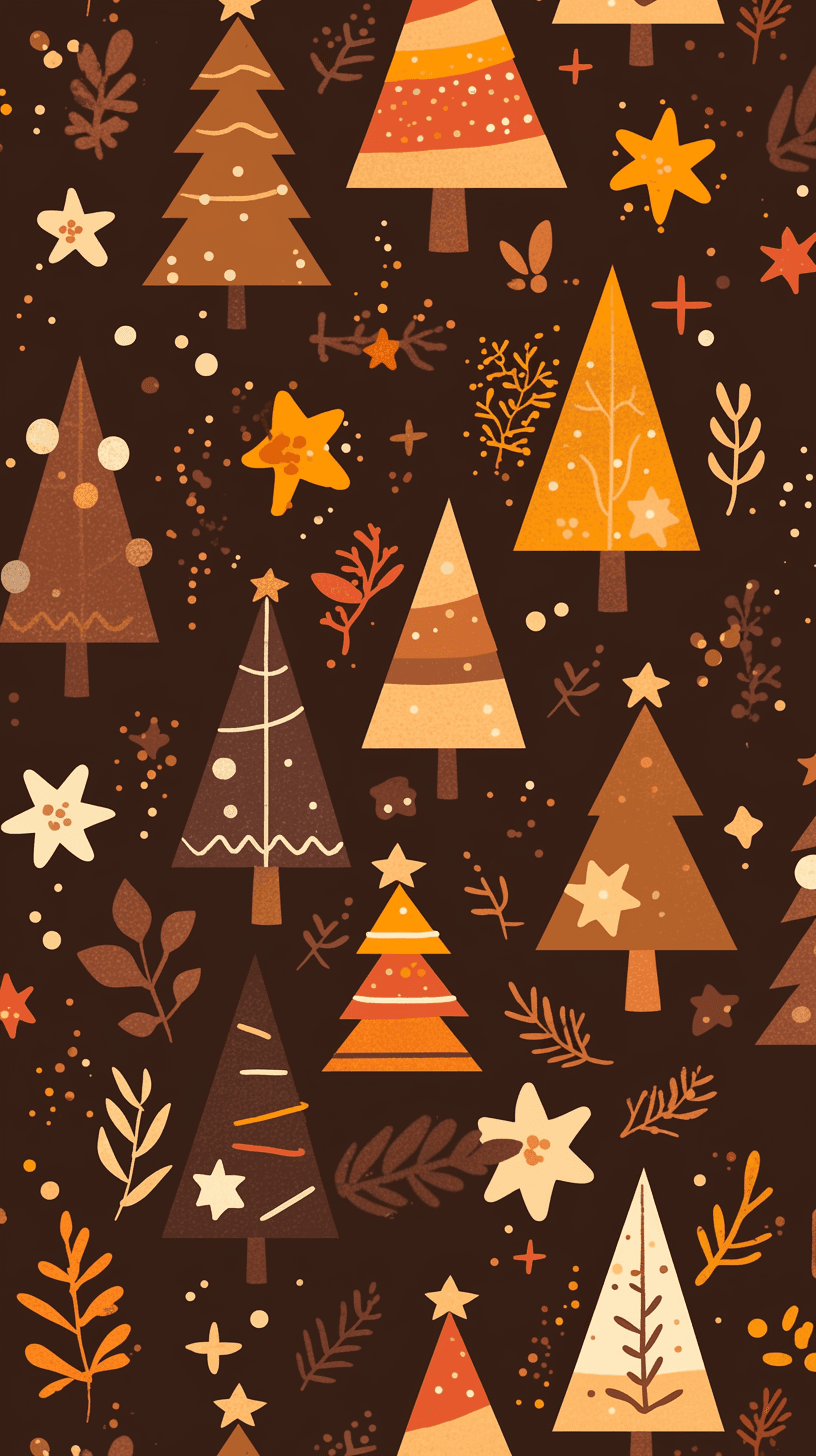 Christmas Tree 797 original repeating artwork