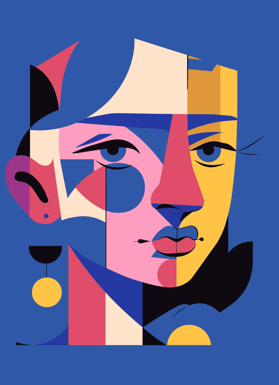 Face 064 original repeating artwork