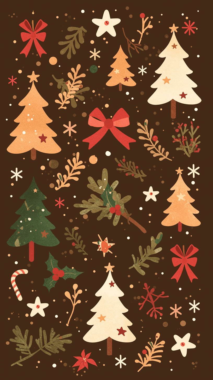 Christmas Christmas Tree 180 original repeating artwork