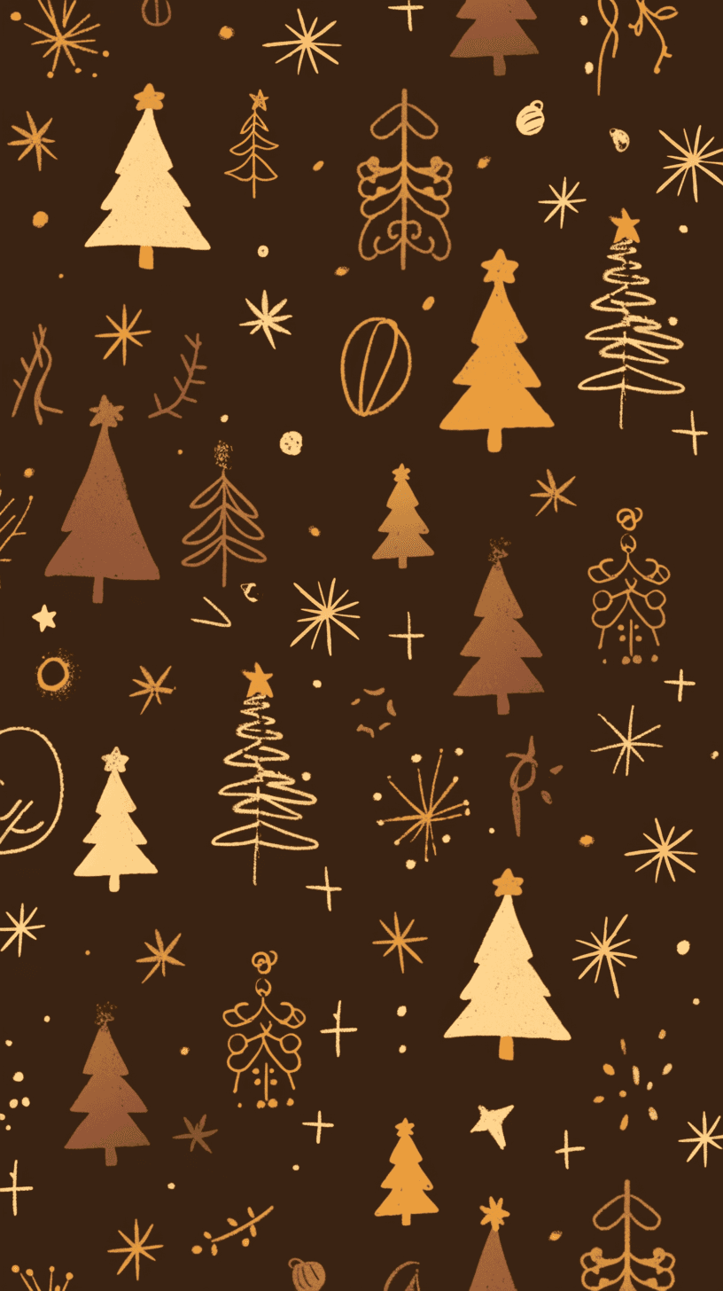 Christmas Tree 241 original repeating artwork