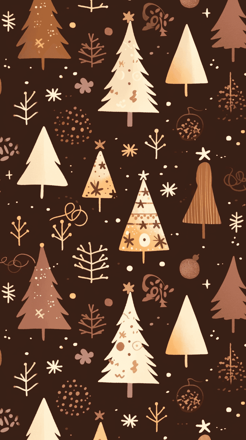 Christmas Tree 132 original repeating artwork