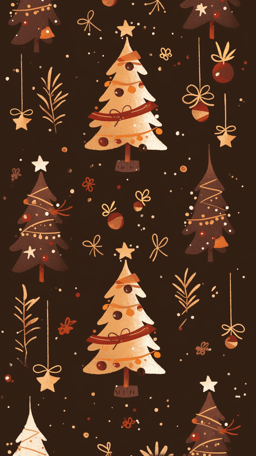 Christmas Christmas Tree 179 original repeating artwork