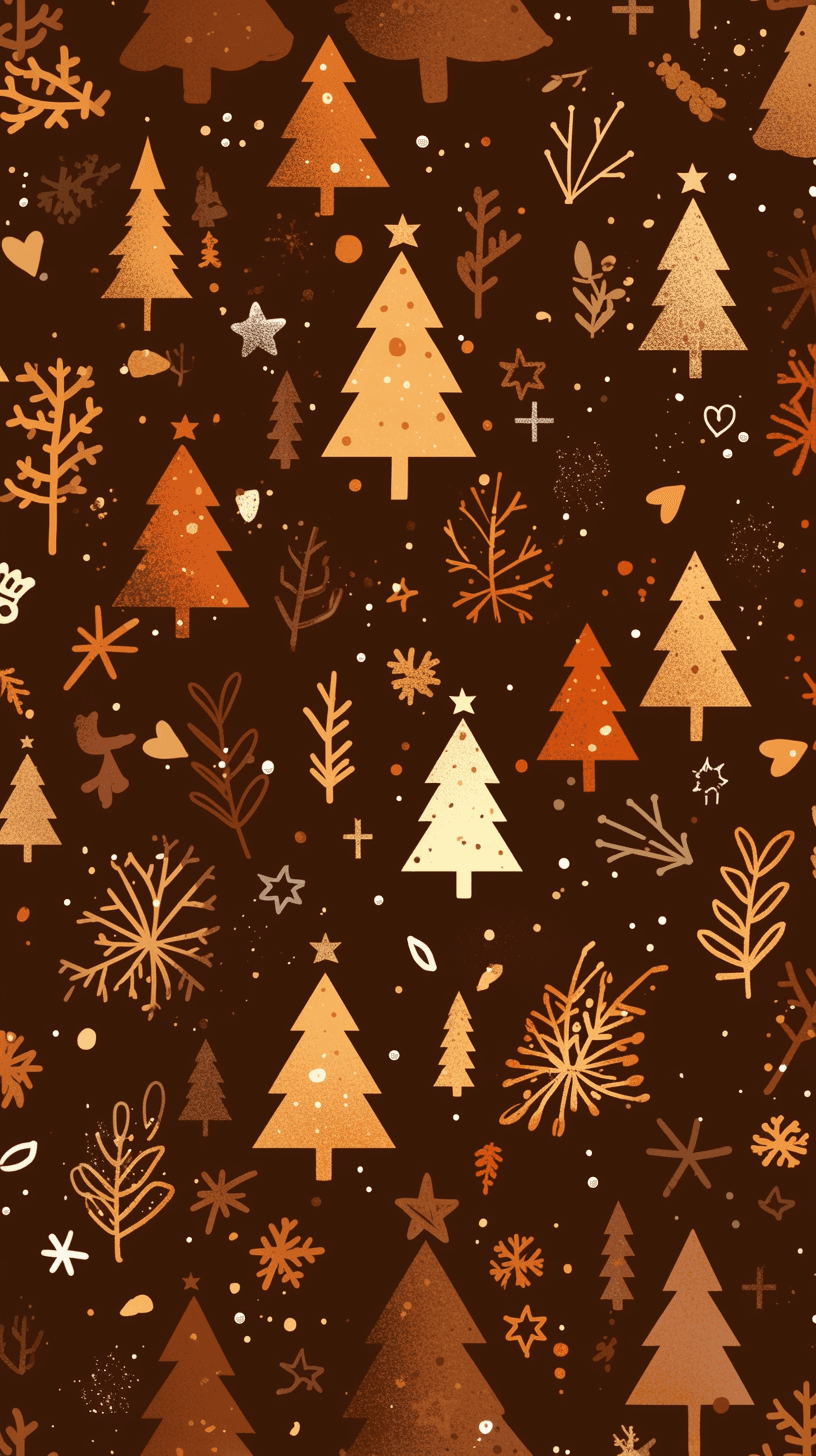 Christmas Tree 429 original repeating artwork
