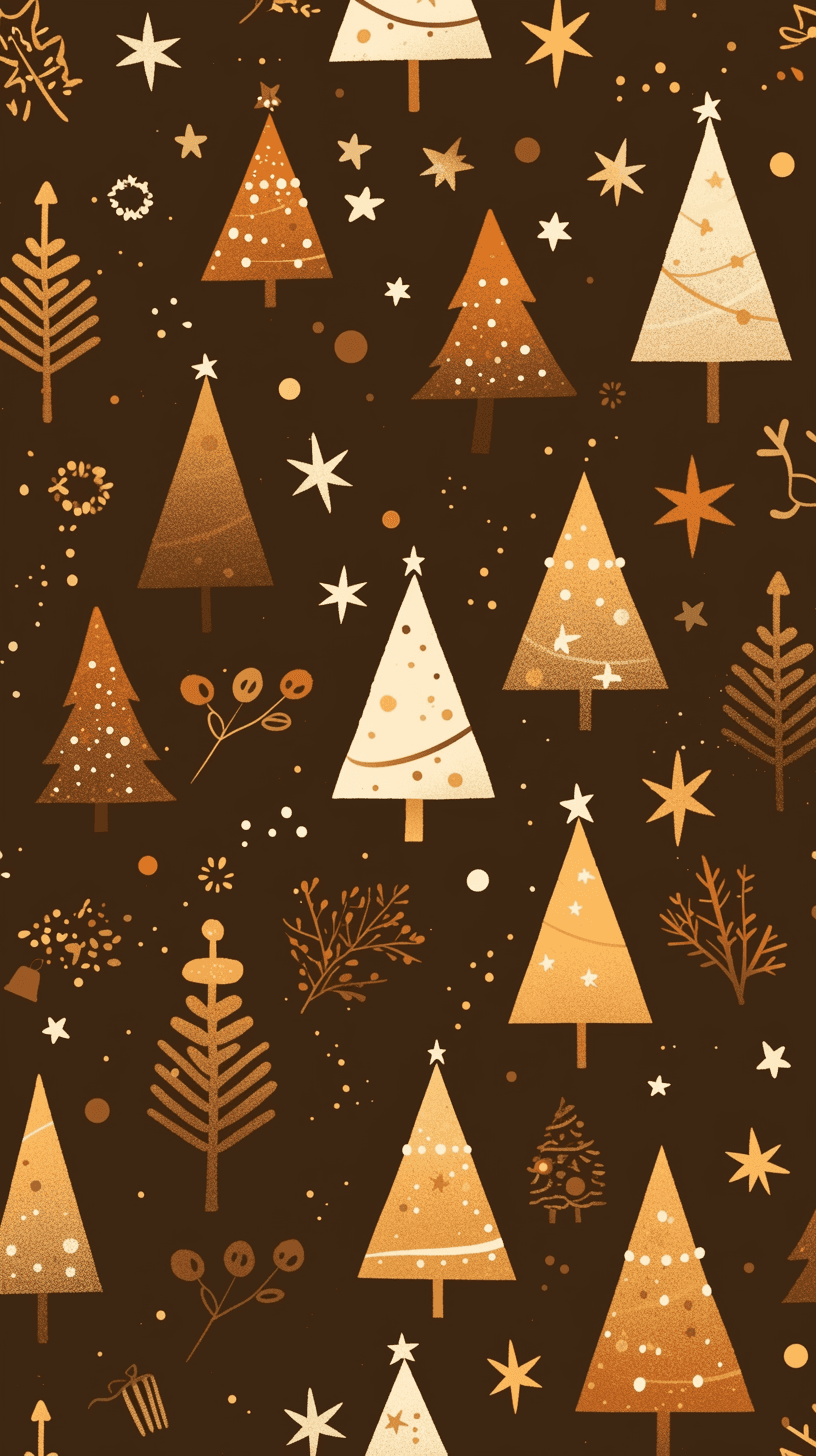 Christmas Tree 832 original repeating artwork