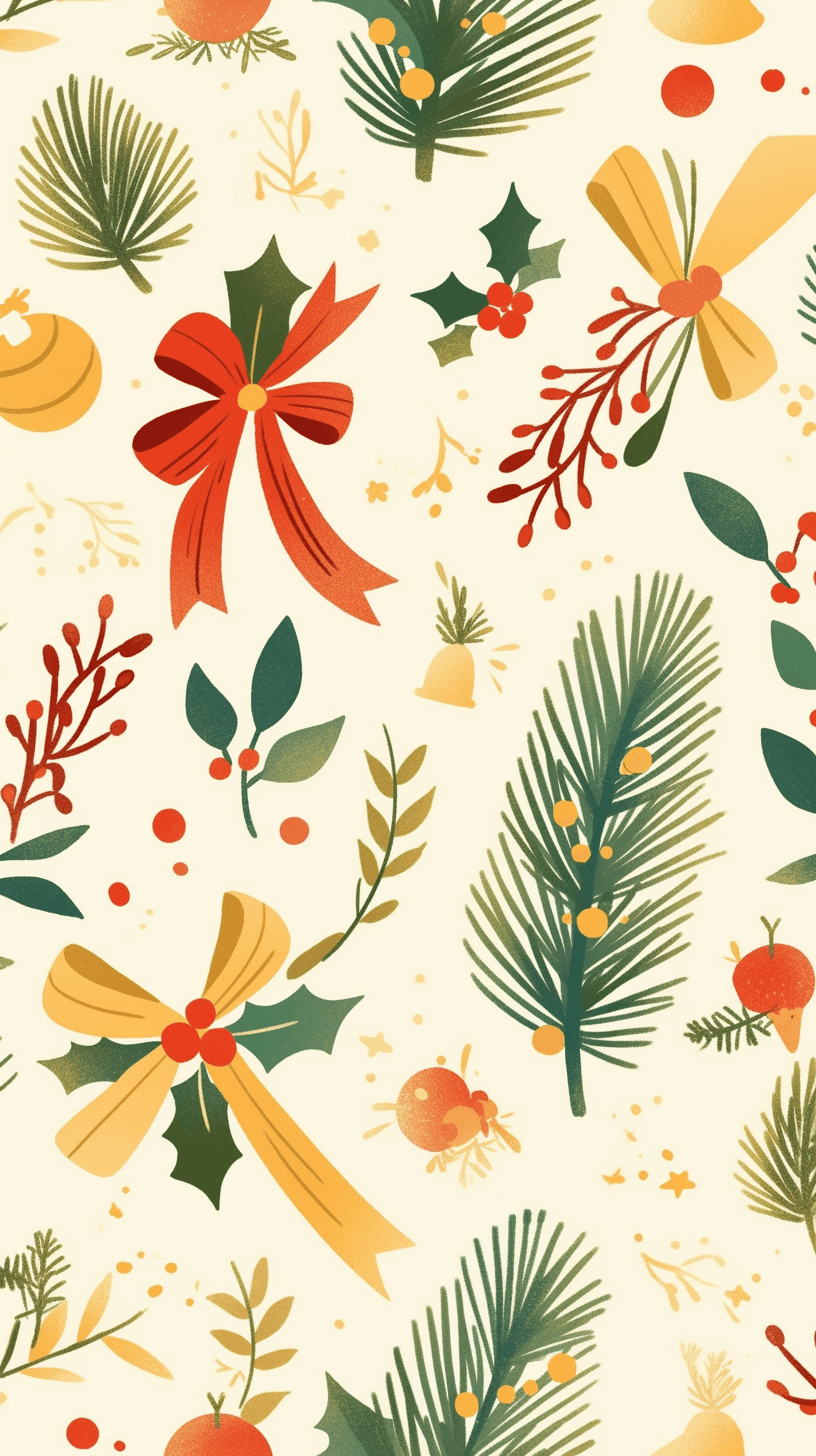 Christmas Tree 325 original repeating artwork