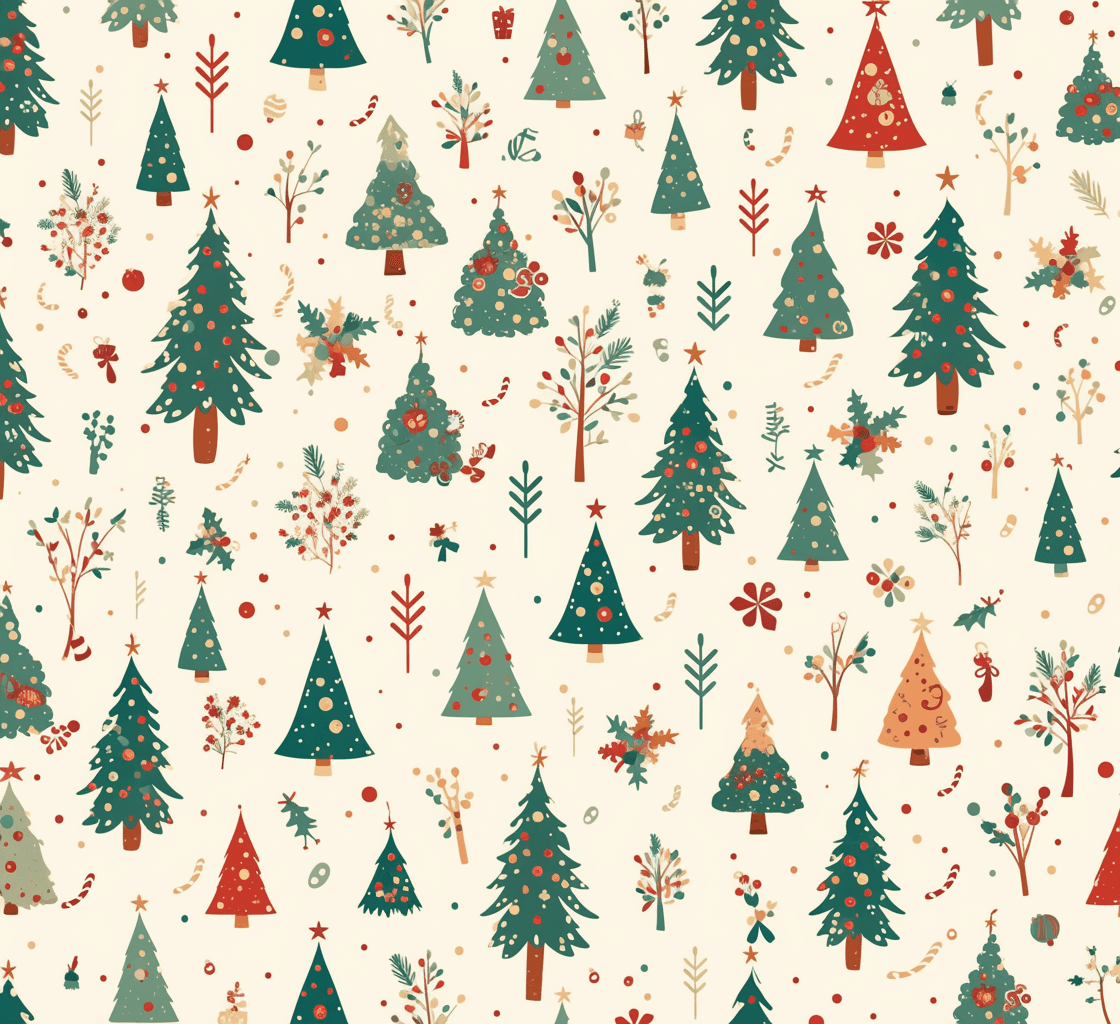 Christmas Christmas Tree 139 original repeating artwork