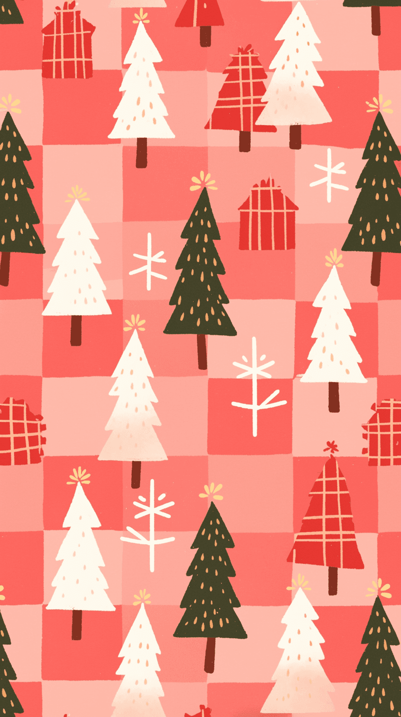 Christmas Tree 380 original repeating artwork