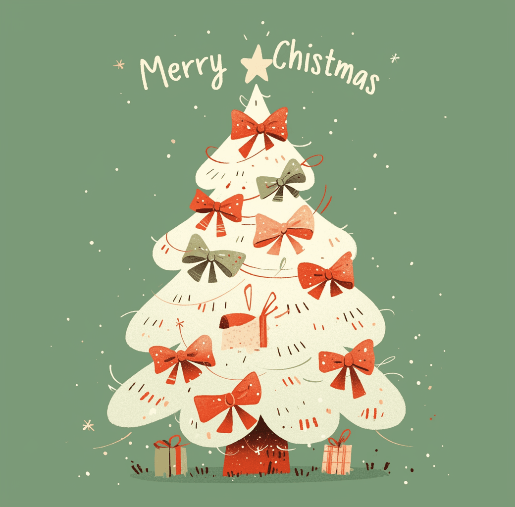 Christmas Tree 302 original repeating artwork