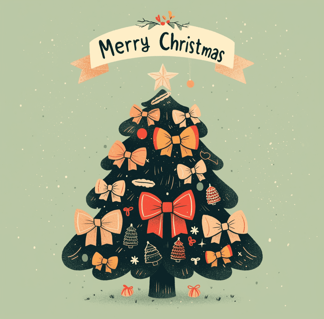 Christmas Tree 437 original repeating artwork