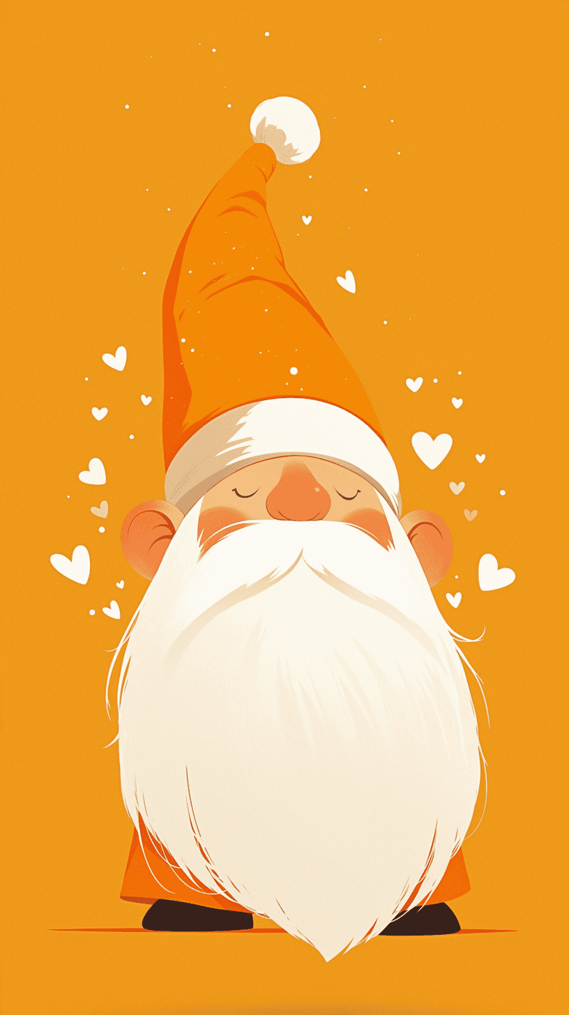 Christmas Santa Bop original repeating artwork