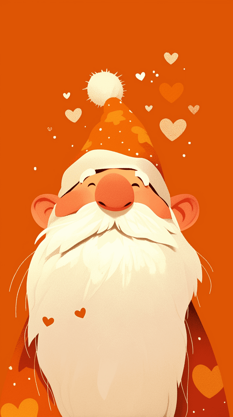 Christmas Santa Tint original repeating artwork