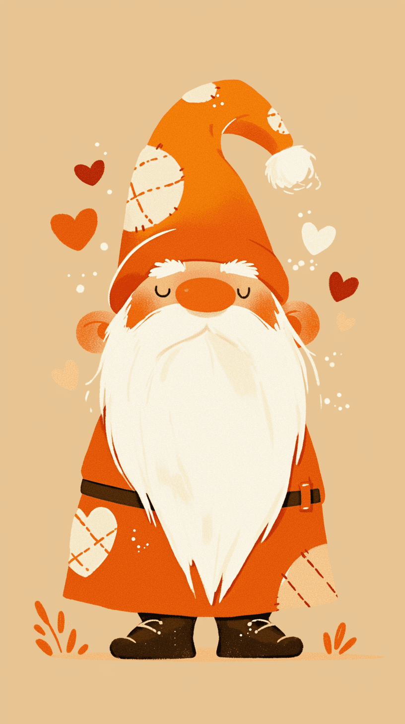 Christmas Santa Spin original repeating artwork