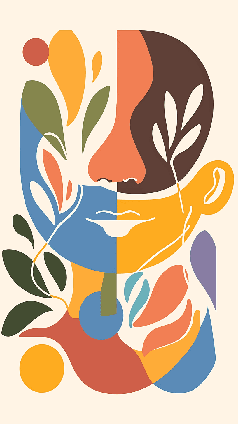Abstract Elephant Jam original repeating artwork