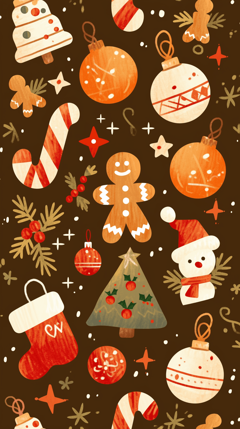 Christmas 668 original repeating artwork