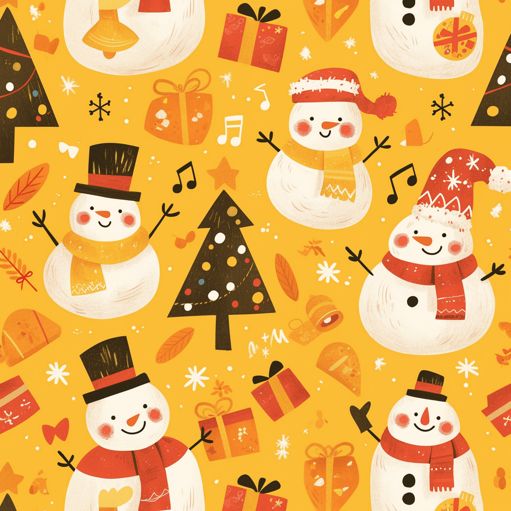 Christmas 738 original repeating artwork