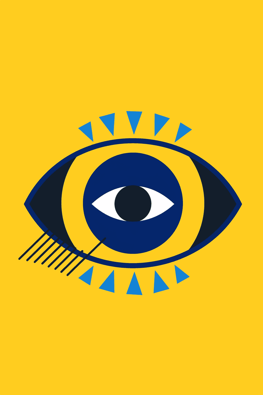 Eye Slide original repeating artwork