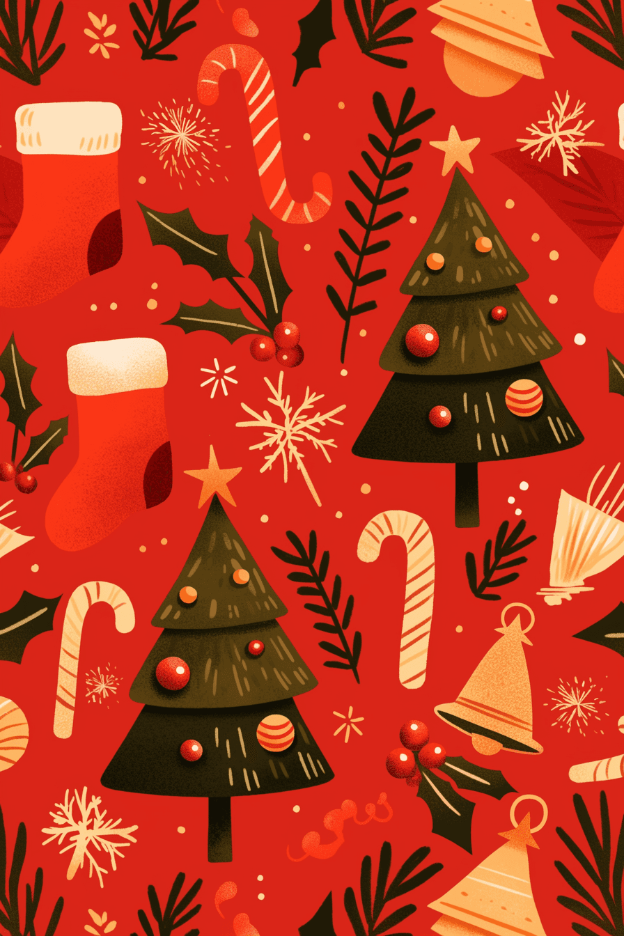 Christmas 089 original repeating artwork