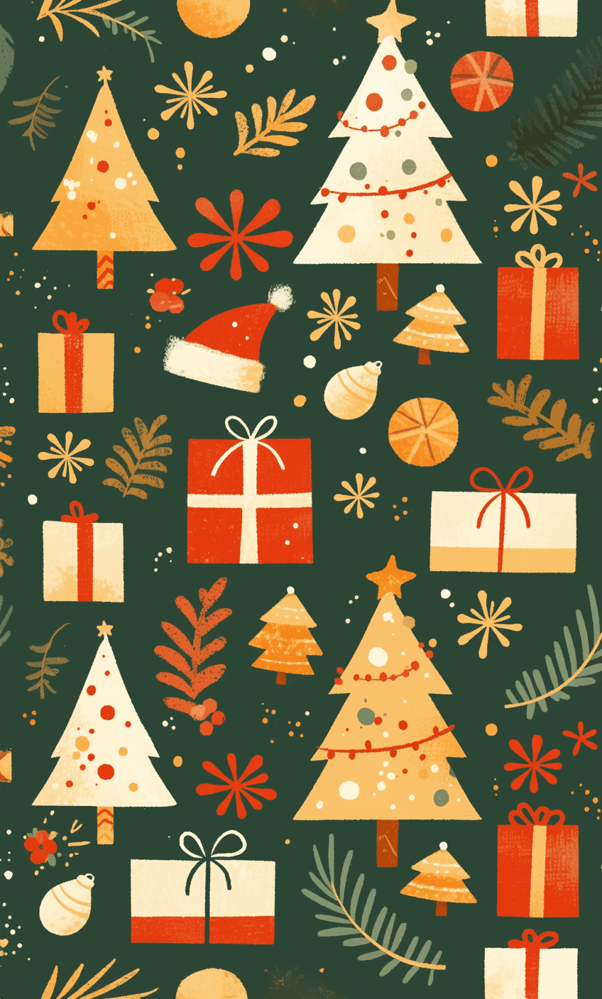 Christmas 152 original repeating artwork