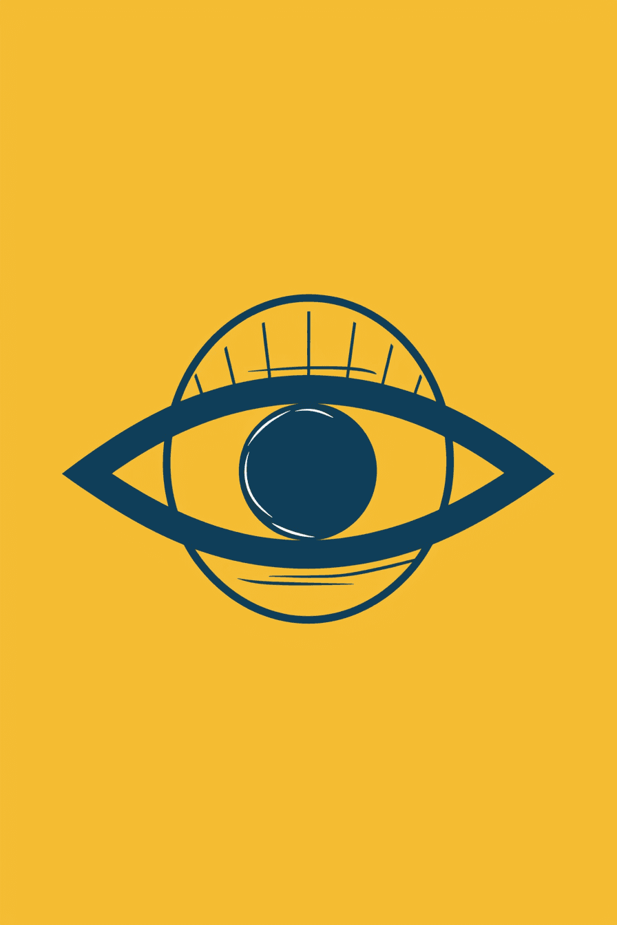 Eye Flip original repeating artwork