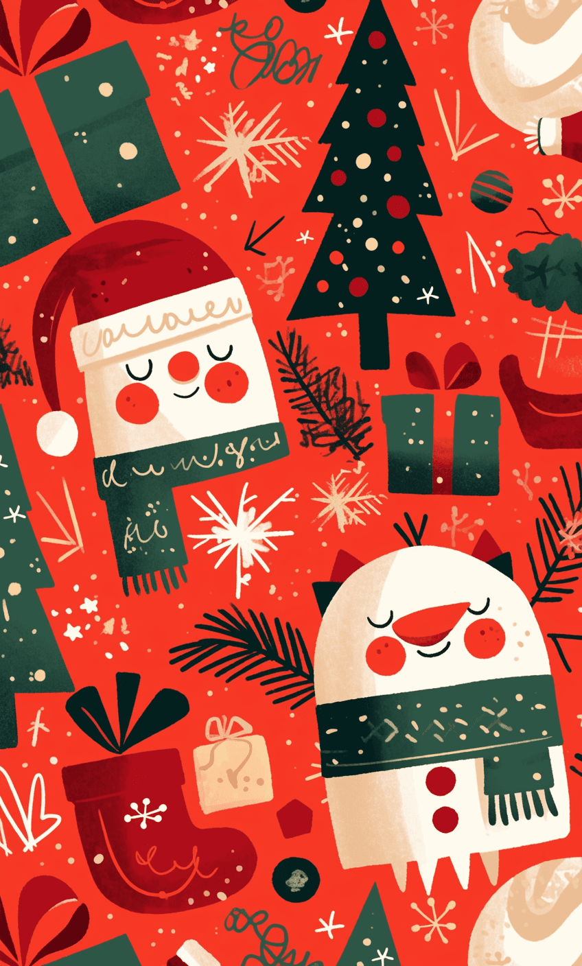 Christmas 344 original repeating artwork