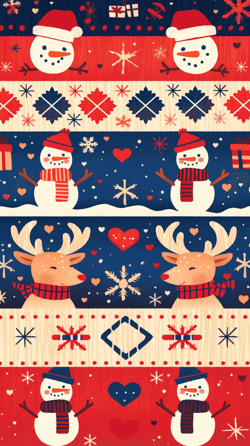 Christmas 347 original repeating artwork