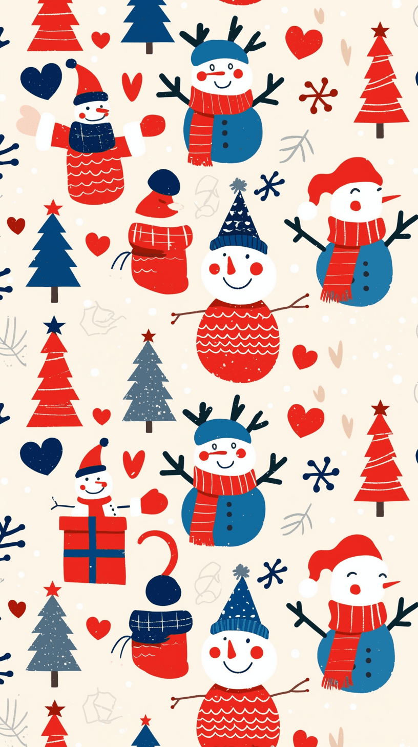 Christmas 598 original repeating artwork