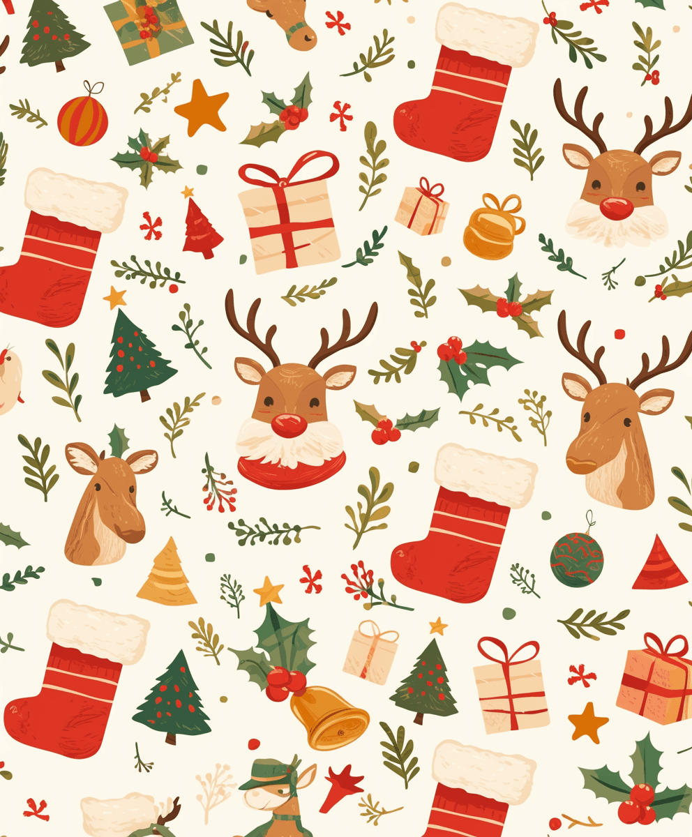 Christmas 633 original repeating artwork
