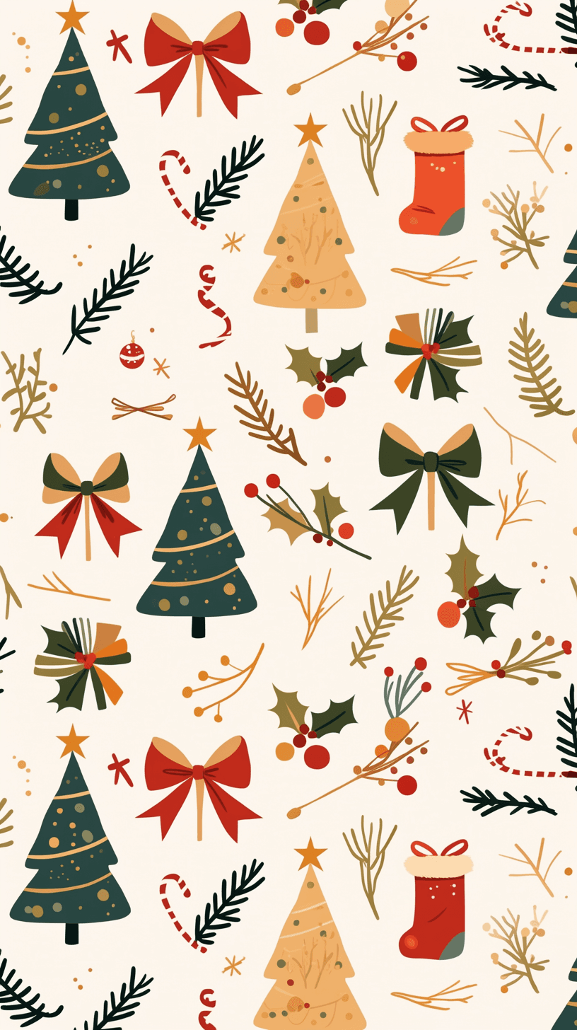 Christmas 343 original repeating artwork