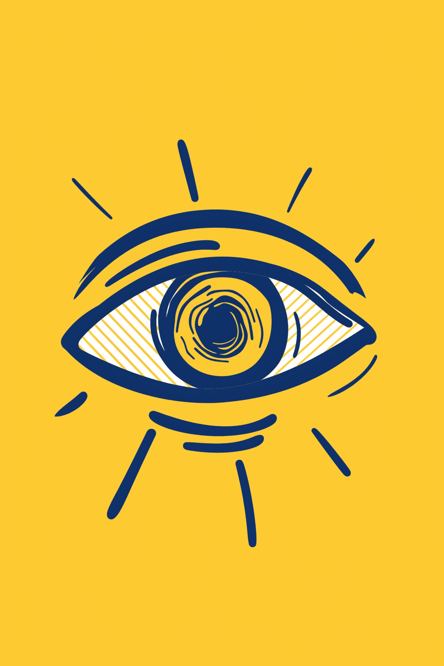 Eye Echo original repeating artwork