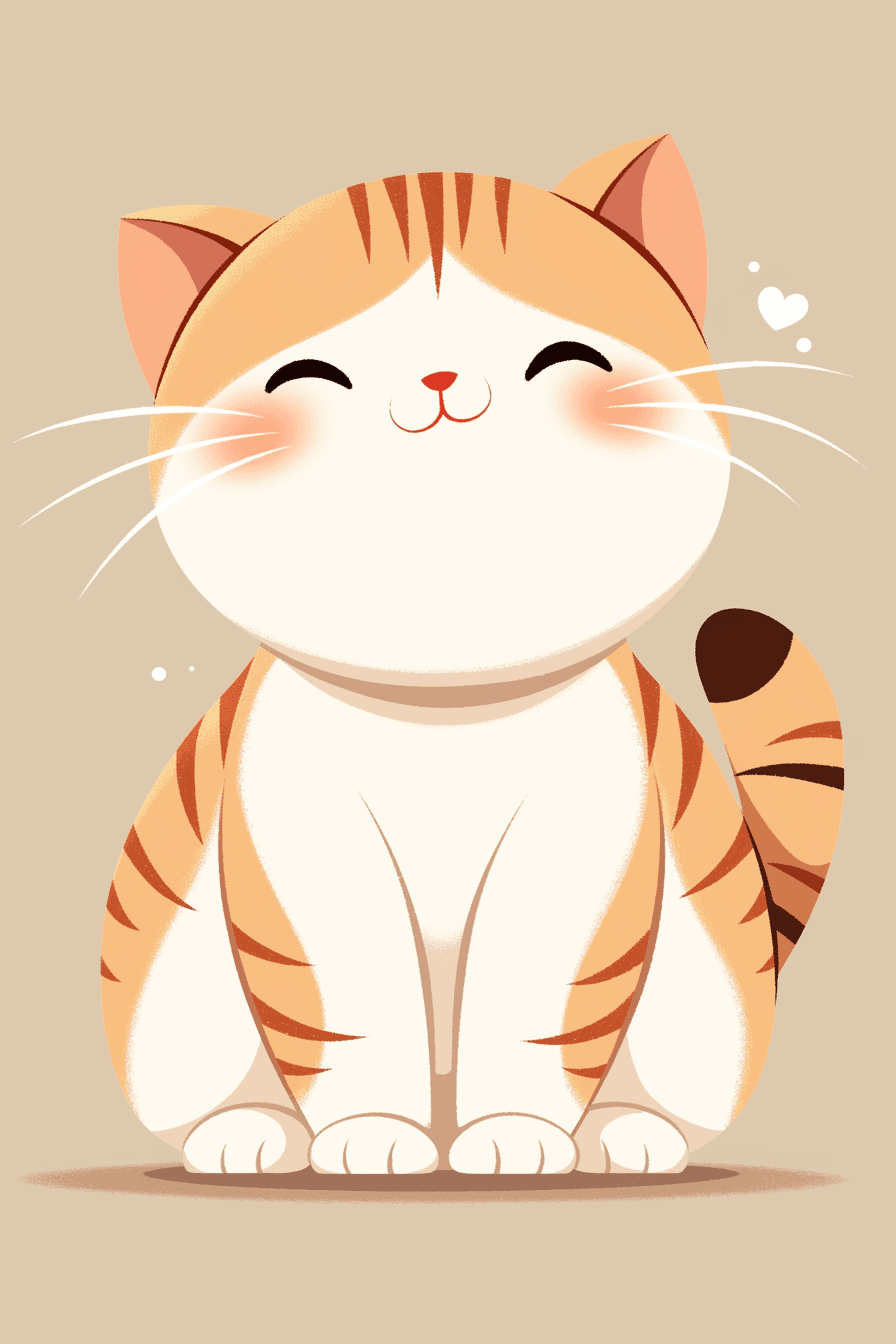 Cat 346 original repeating artwork
