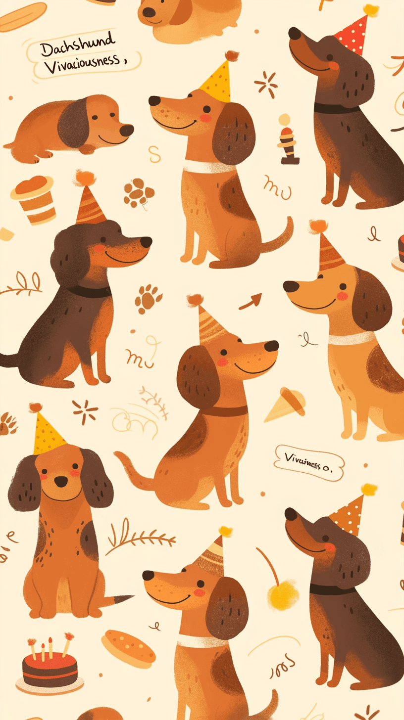 Dog 212 original repeating artwork