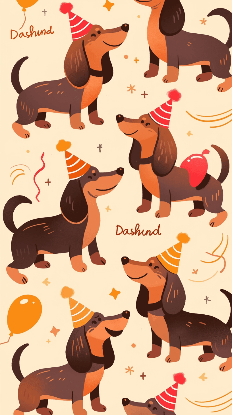 Dog 210 original repeating artwork