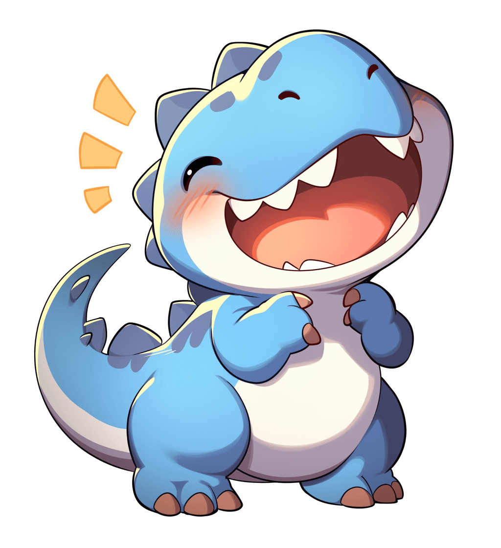 Dinosaur Wander original repeating artwork