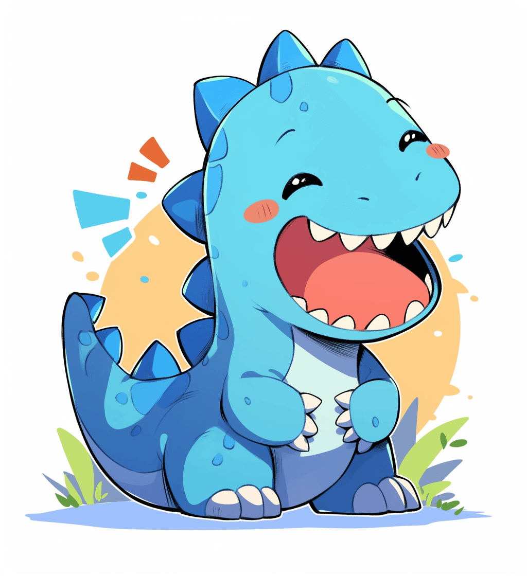 Dinosaur Tone original repeating artwork