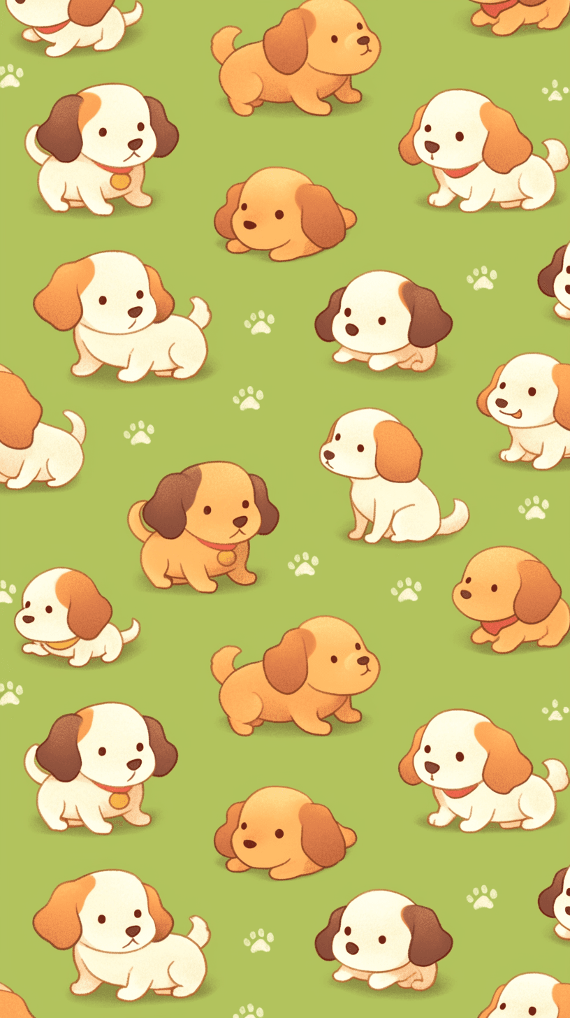Dog 231 original repeating artwork