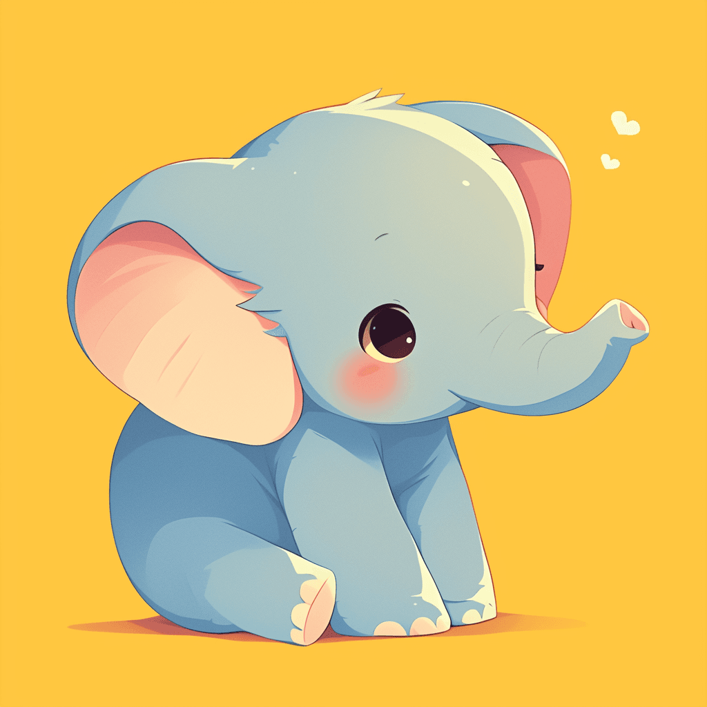 Elephant Ride original repeating artwork