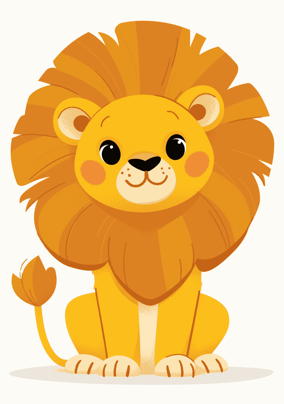 Lion Tribe original repeating artwork