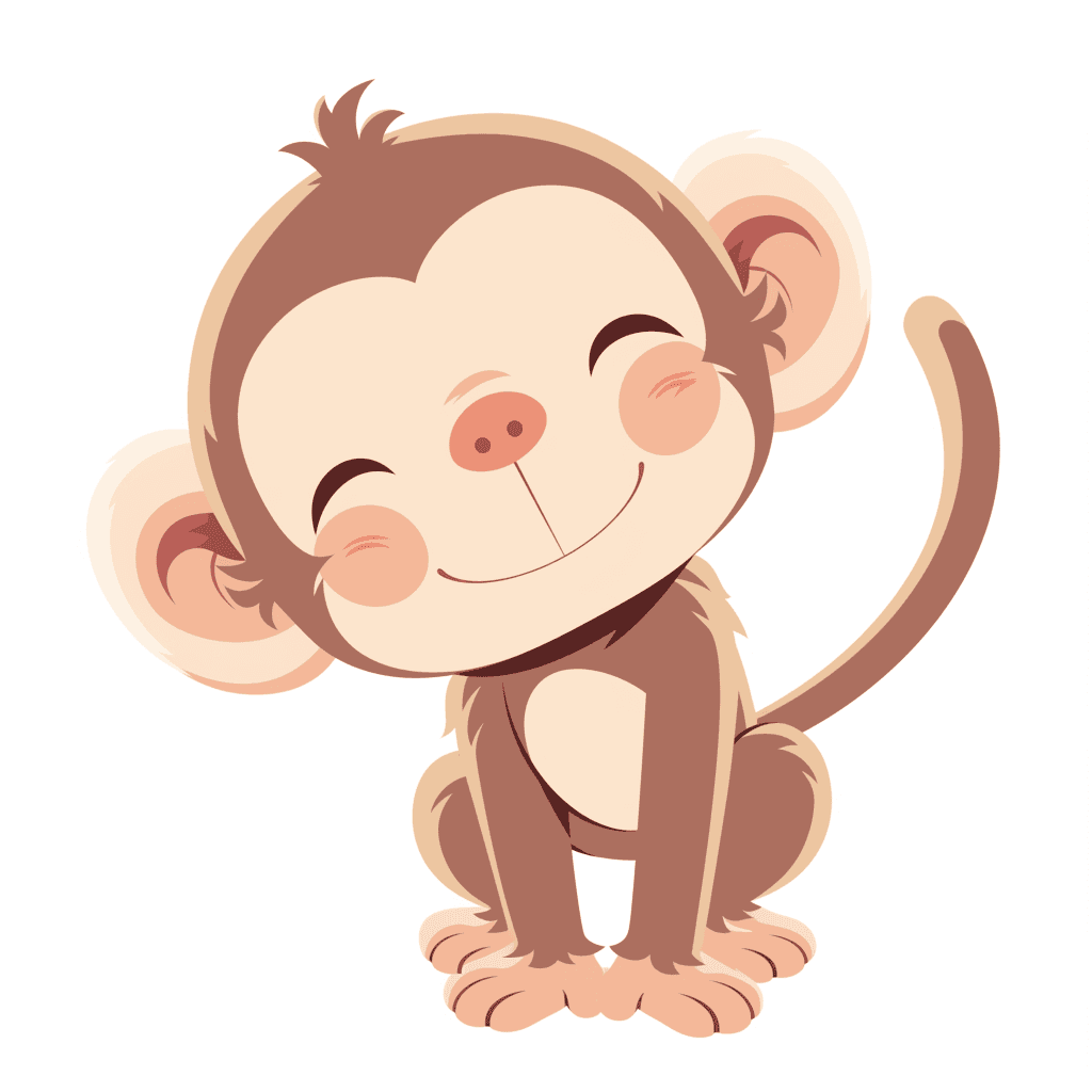 Monkey Daybreak original repeating artwork