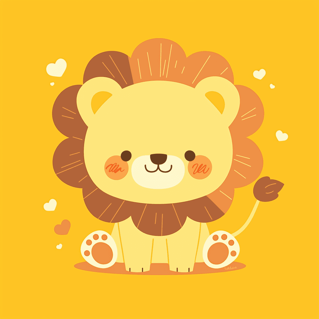 Lion Crew original repeating artwork