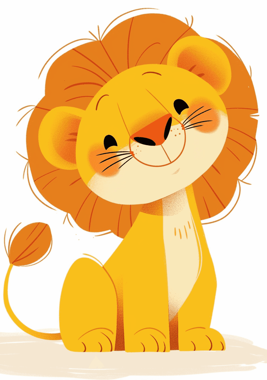 Lion 012 original repeating artwork