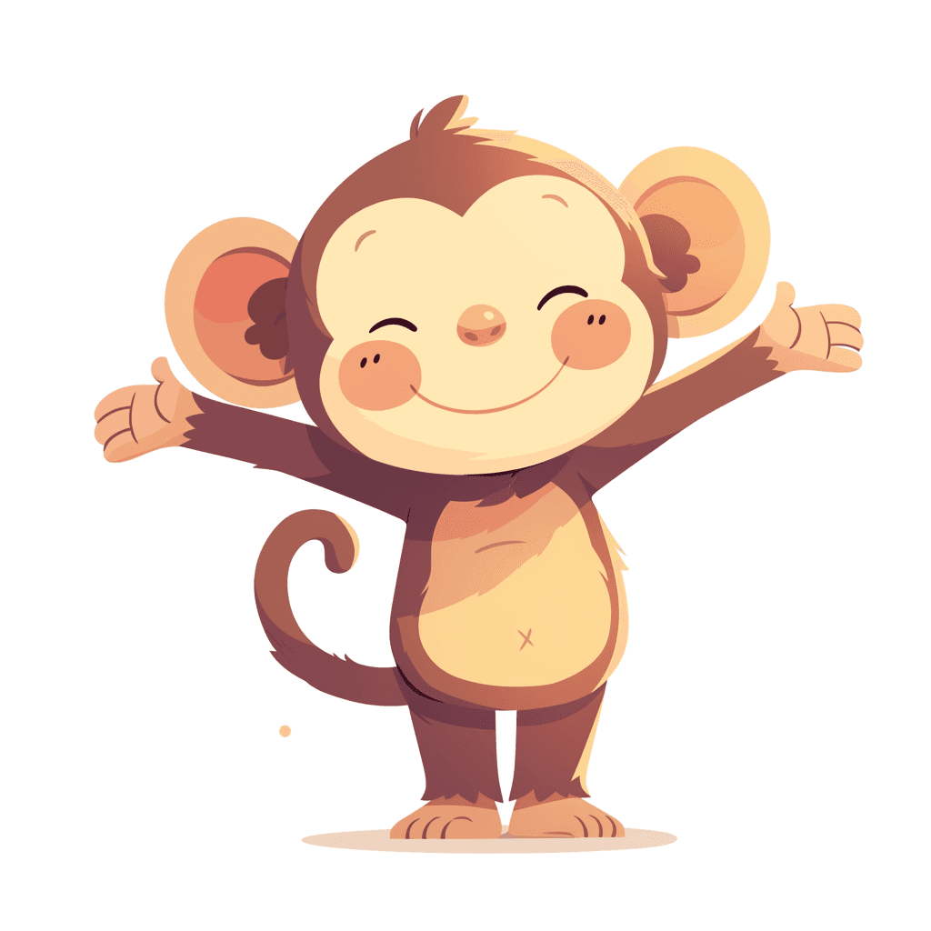 Monkey Club original repeating artwork