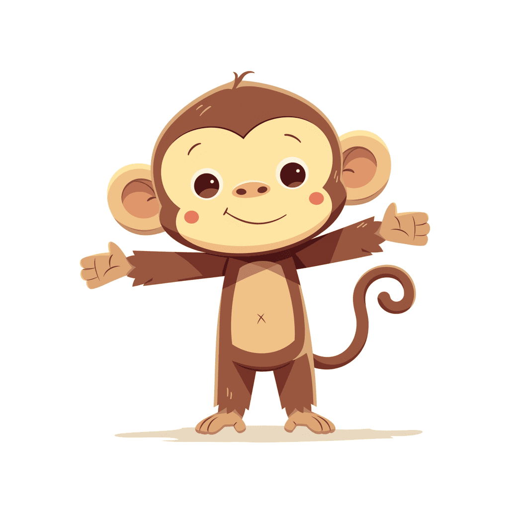 Monkey 005 original repeating artwork