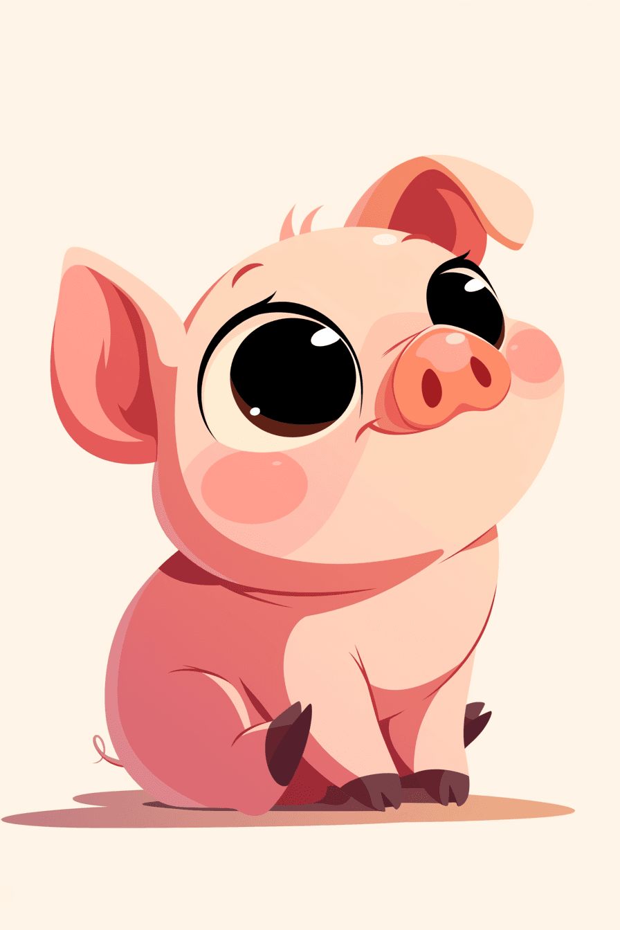 Piglet 004 original repeating artwork